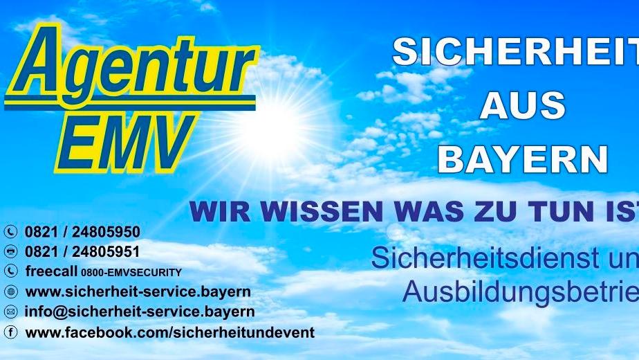 Agentur EMV Sicherheitsdienste, Kurzes Geländ in Augsburg