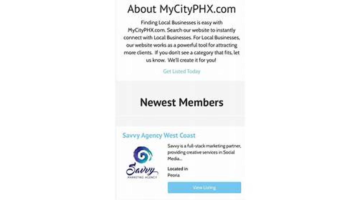 CLOSED - Savvy Marketing West Coast - Peoria, AZ