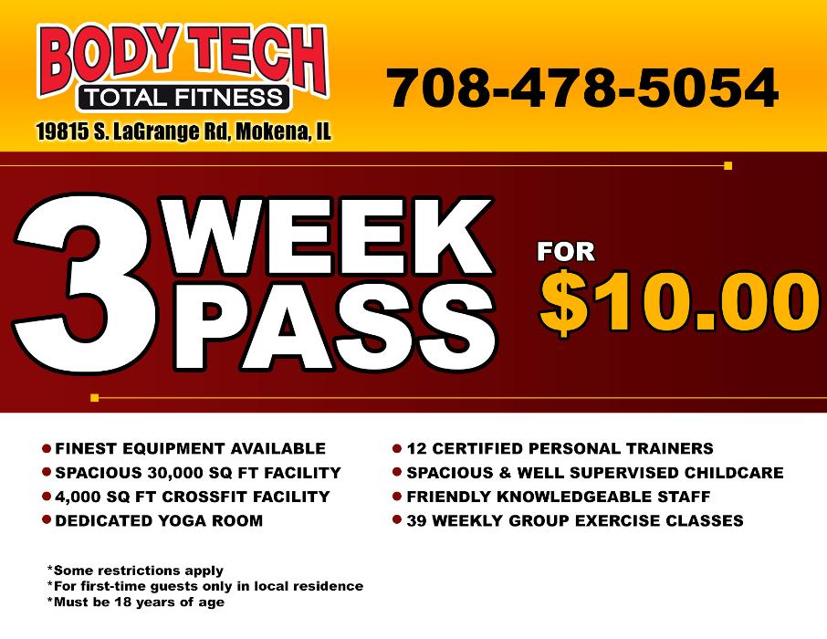 Body Tech Total Fitness - Mokena, IL