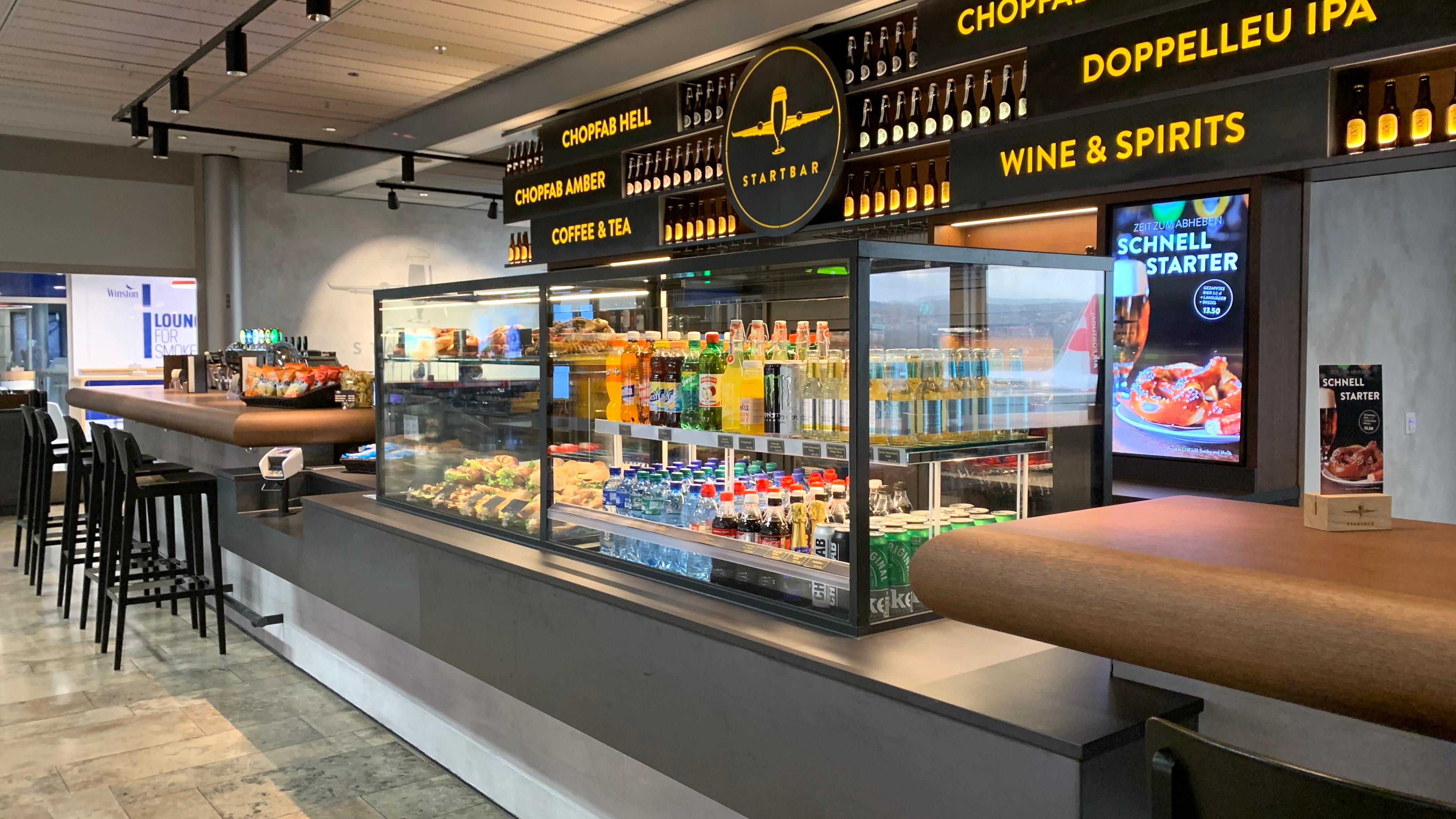 Startbar Dock A, Dock A in Zürich-Flughafen