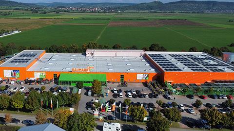Globus Baumarkt Rottenburg, Felix-Wankel-Straße in Rottenburg