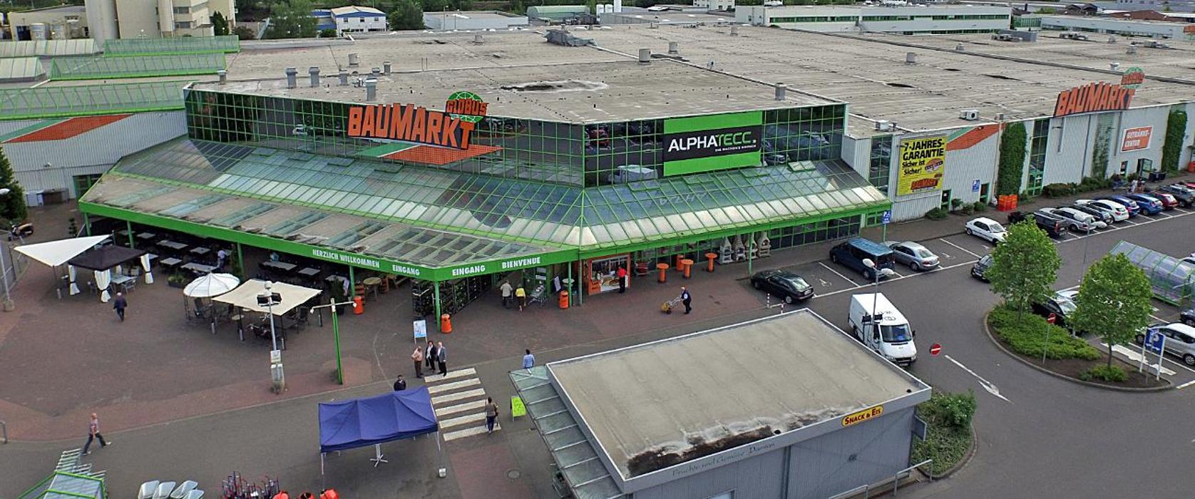 Globus Baumarkt Völklingen, Zechenstraße in Völklingen