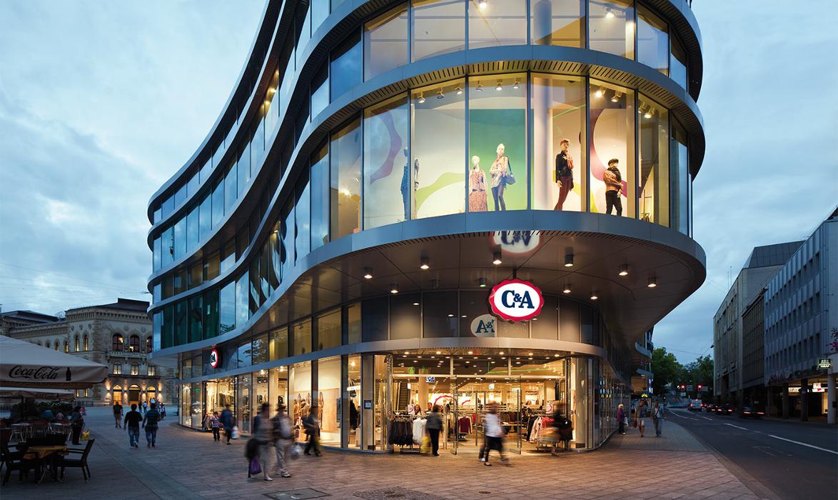 C & A Albstadt, Grüngrabenstraße in Albstadt