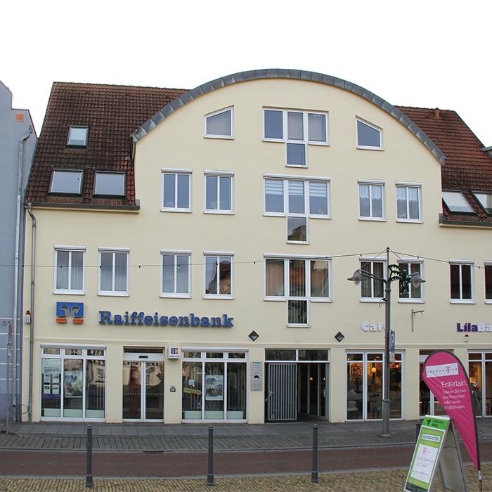 Volksbank Vorpommern eG, Filiale Ueckermünde, Ueckerstraße in Ueckermünde