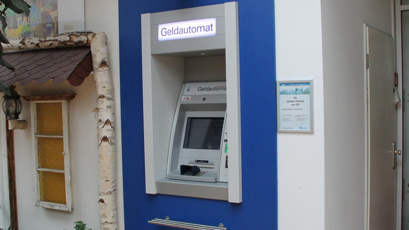 Volksbank Vorpommern eG, Geldautomat Heringsdorf, Strandpromenade in Heringsdorf