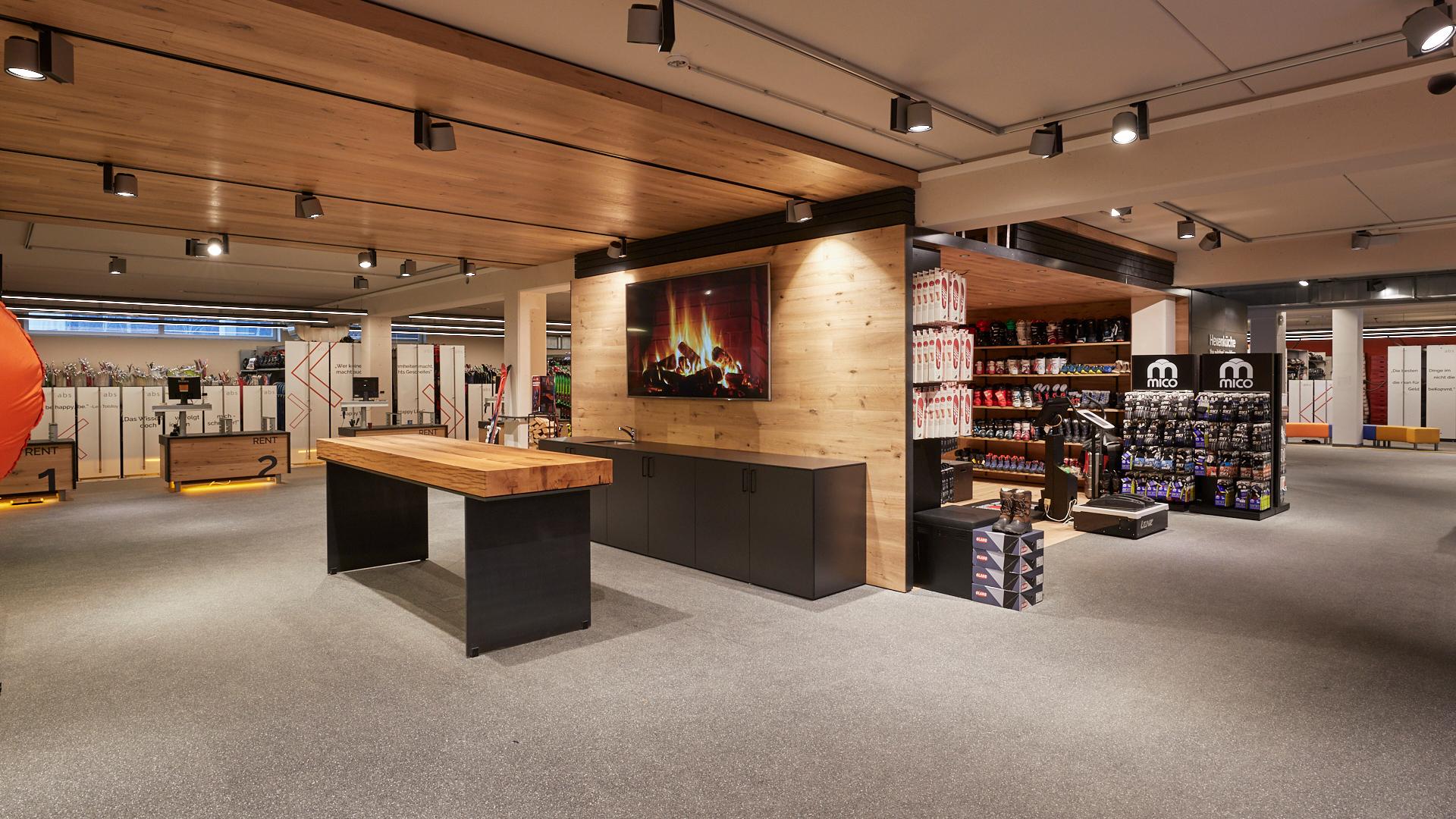 Sporthaus Edinger Söll Talstation, Stampfanger in Söll