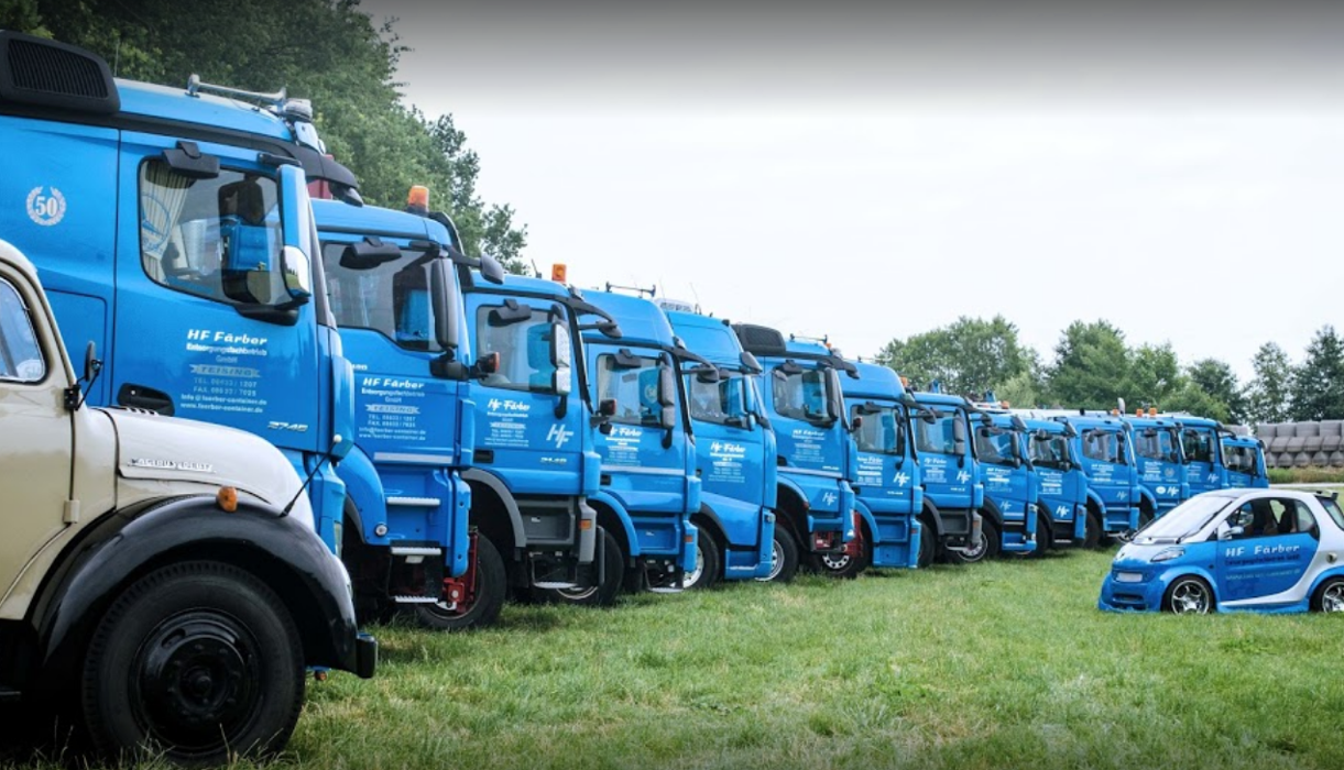 HF Färber Entsorgungsfachbetrieb GmbH, Gewerbering in Teising