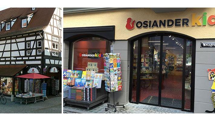 OSIANDER Tübingen, Metzgergasse in Tübingen