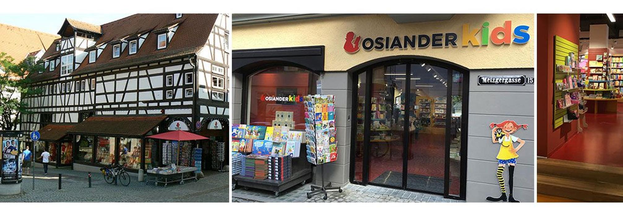 OSIANDER Tübingen, Metzgergasse in Tübingen