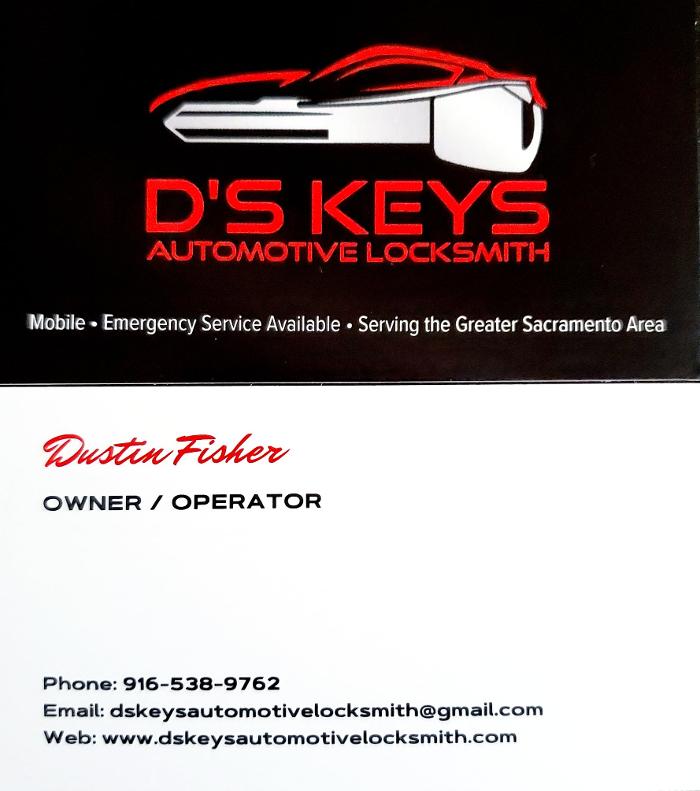 D's Keys Automotive Locksmith - Rancho Cordova, CA