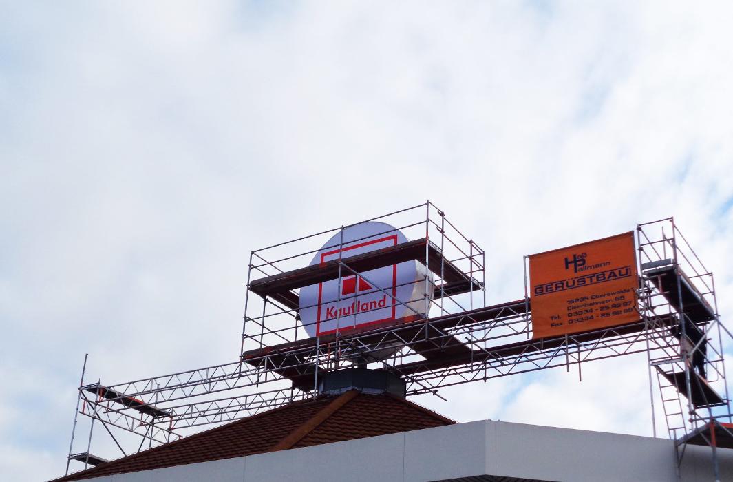 Haß & Pallmann Gerüstbau GbR, Neue Straße in Eberswalde
