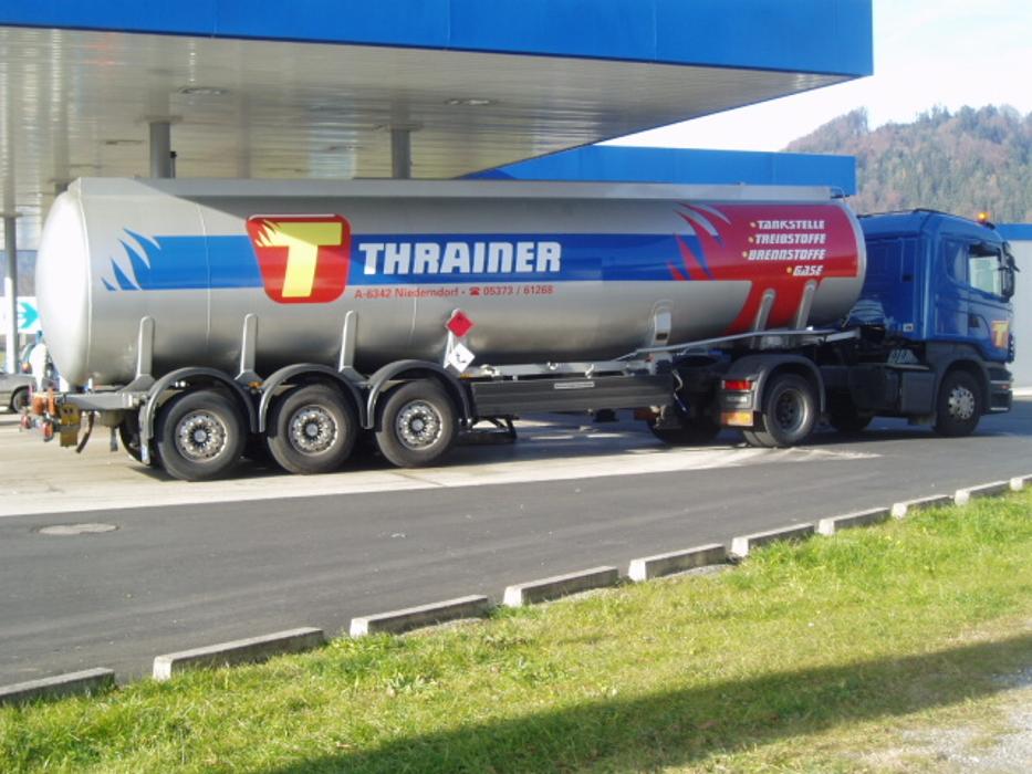 Thrainer Tankstelle - in Kufstein bei Niederndorf, Audorfer Straße in Niederndorf bei Kufstein