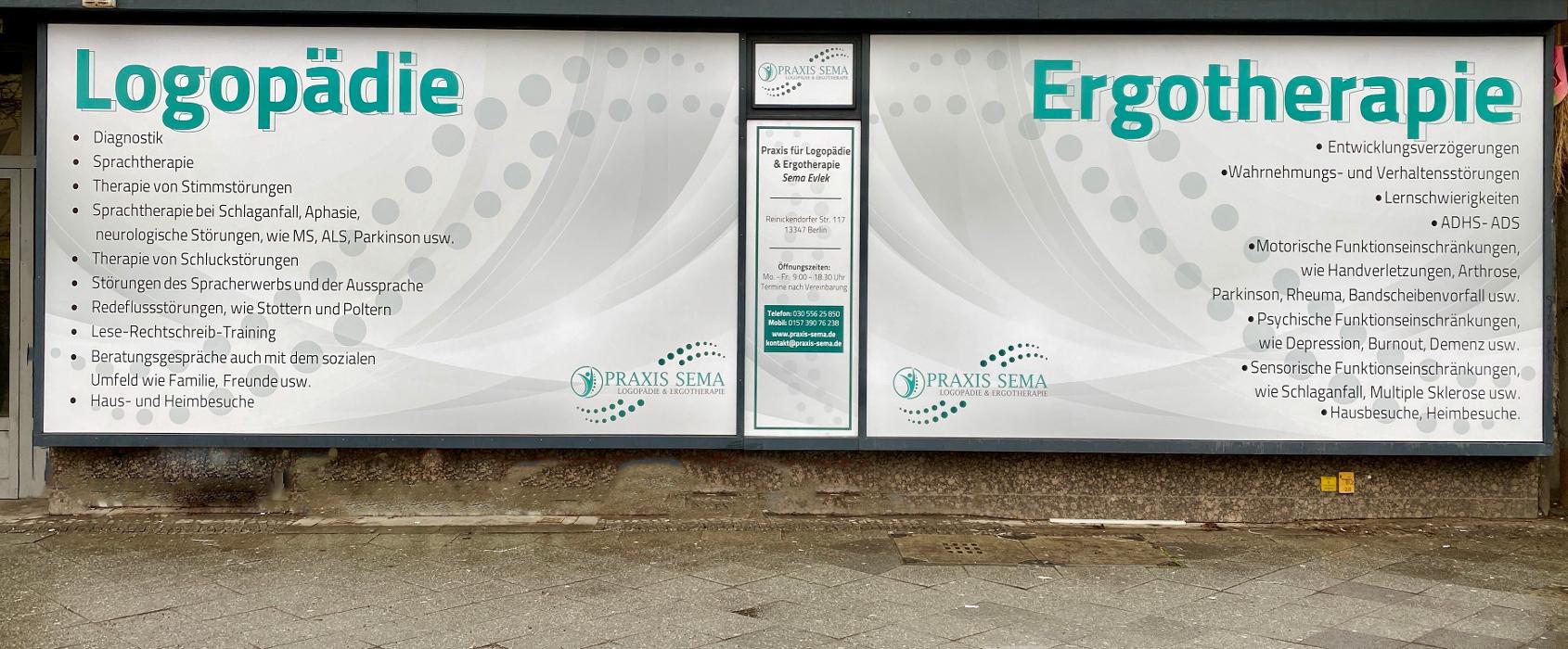 Praxis Sema Logopädie und Ergotherapie, Reinickendorfer Straße in Berlin