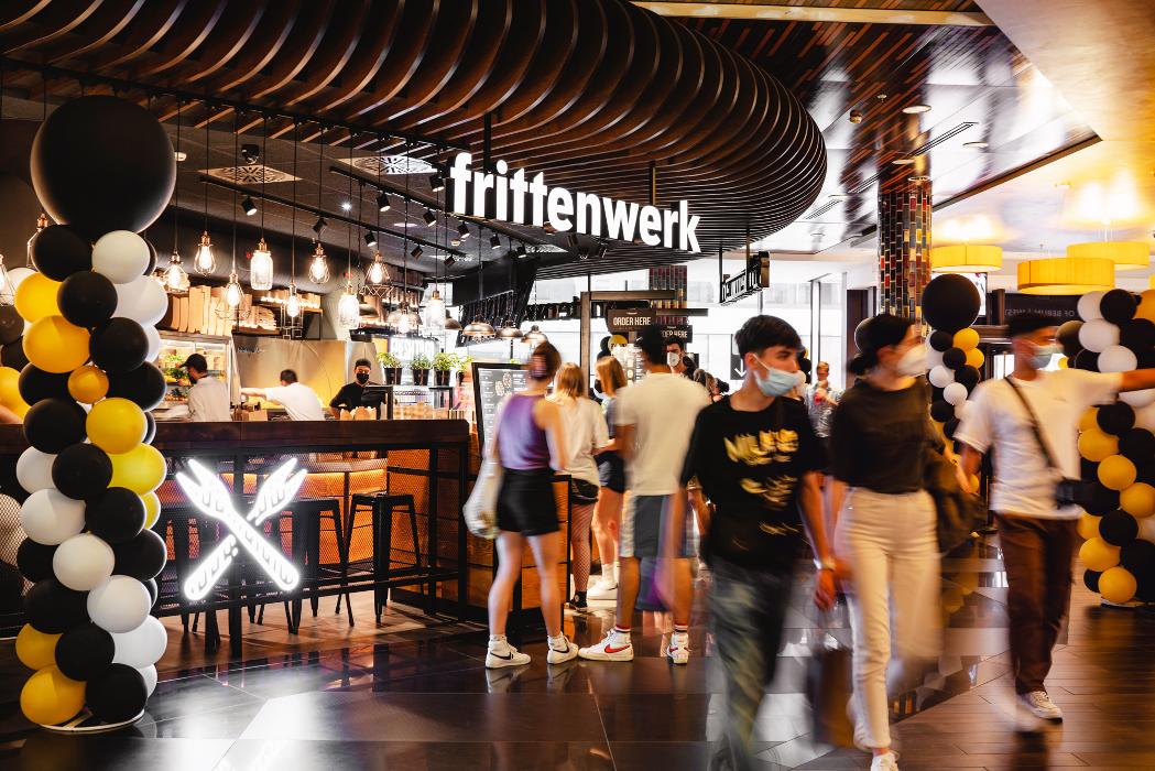 Frittenwerk Mall of Berlin, Leipziger Platz in Berlin