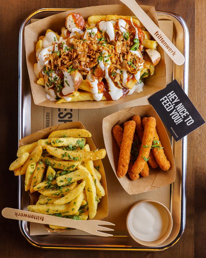 Frittenwerk Münster, Salzstraße in Münster