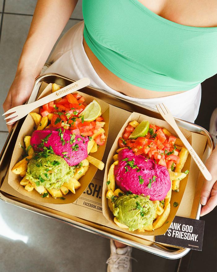 Frittenwerk Frankfurt Kaiserstraße, Kaiserstraße in Frankfurt am Main