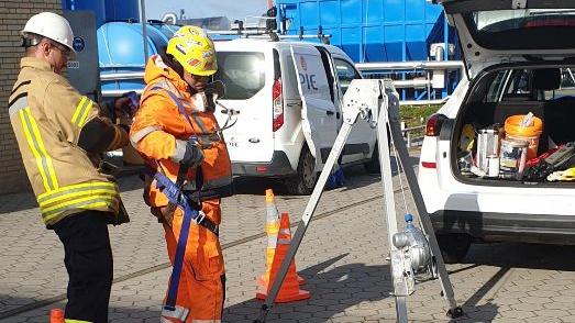 MCS-LeakCheck, Dorfstraße in Beldorf
