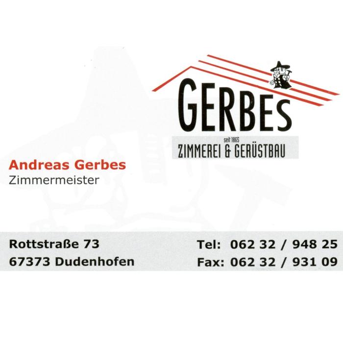 Gerbes Andreas Zimmergeschäft in Dudenhofen