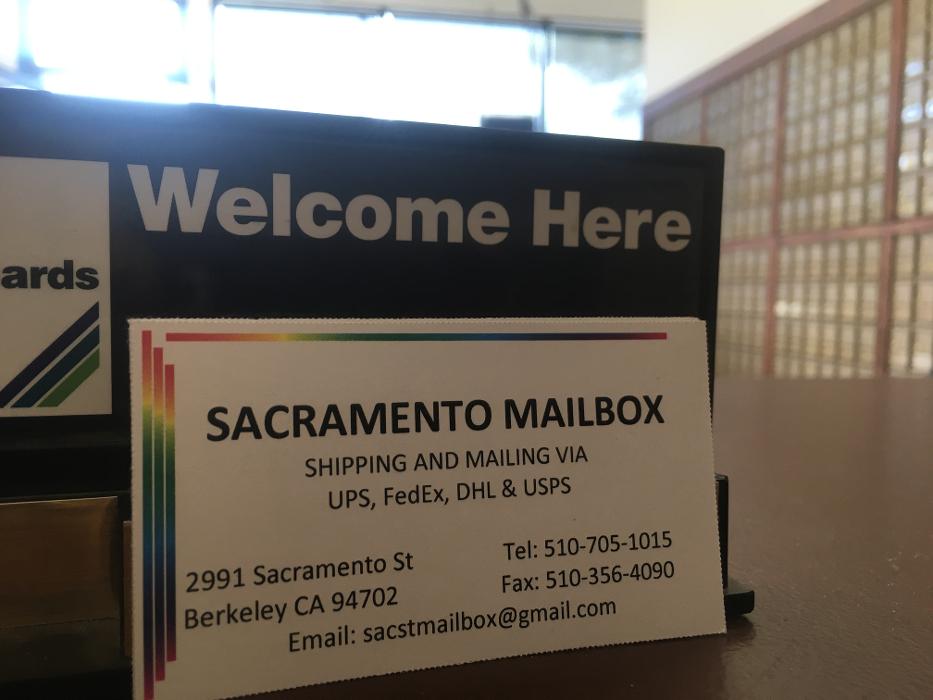 Sacramento Mailbox - Berkeley, CA