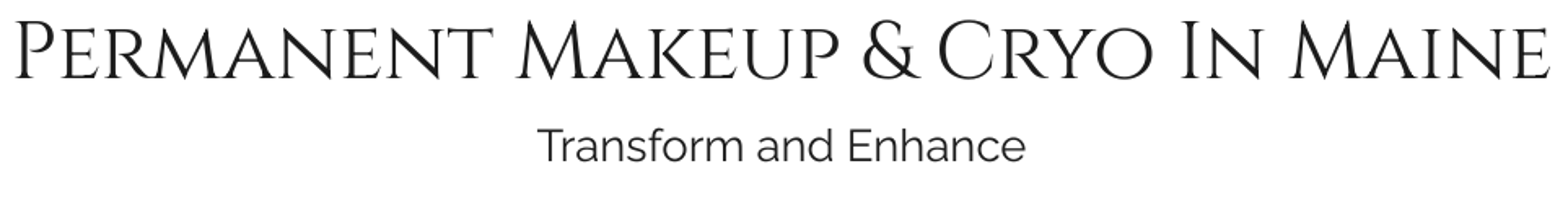 Permanent Makeup and Cryo in Maine - Saco, ME