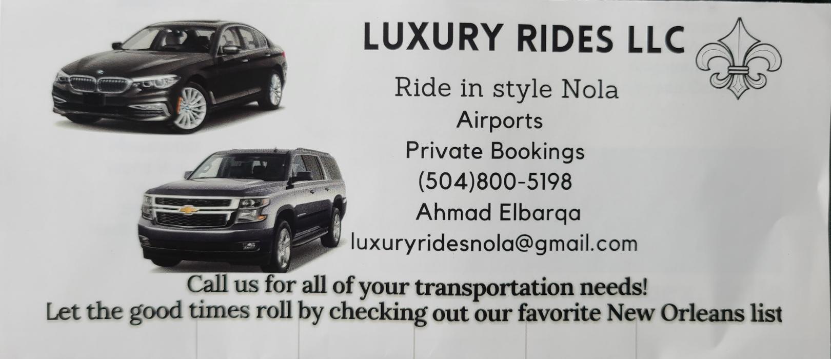 CLOSED - Luxury Rides LLC - Kenner, LA