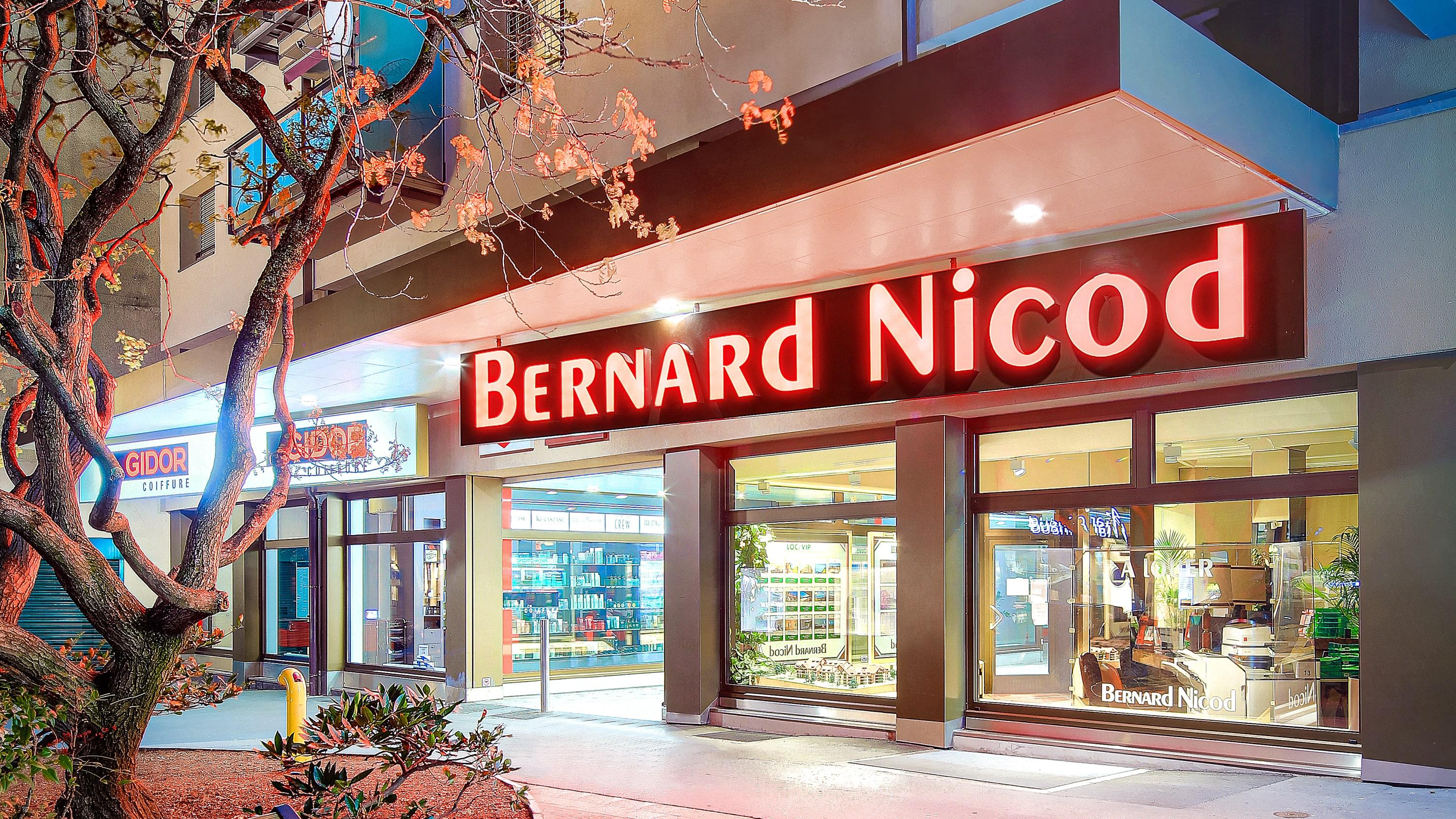 Bernard Nicod - Vevey, Rue de la Madeleine in Vevey