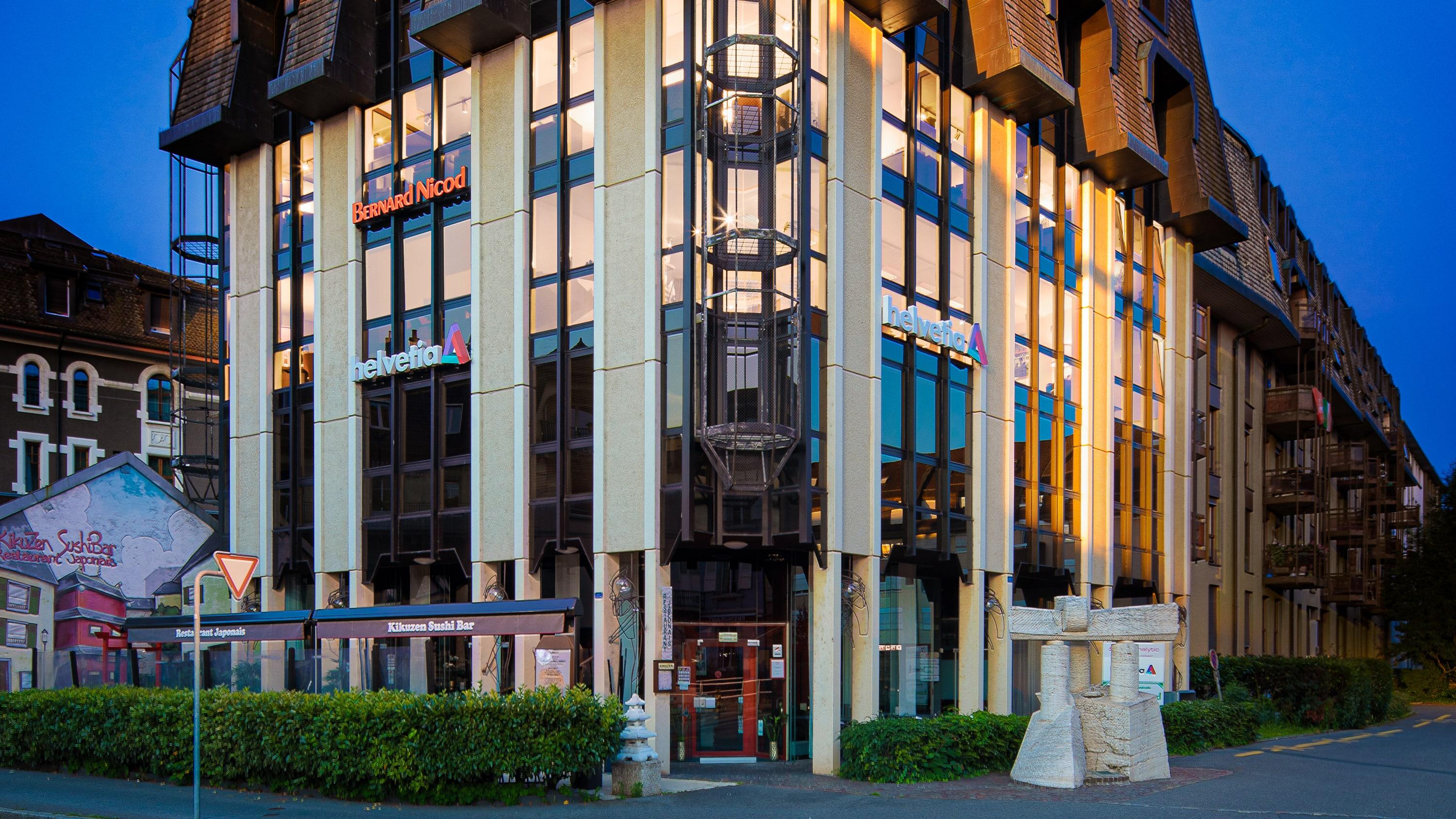 Bernard Nicod - Morges, Rue de la Gare in Morges