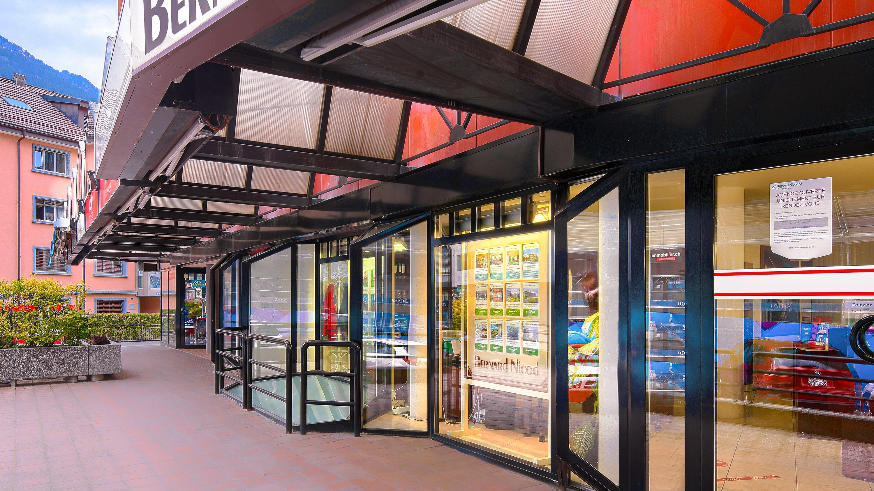 Bernard Nicod - Monthey, Rue de Venise in Monthey