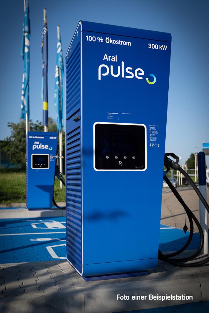 Aral pulse Ladestation, Westring in Schuby