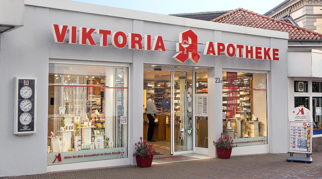 Viktoria Apotheke, Kirchenstraße in Itzehoe