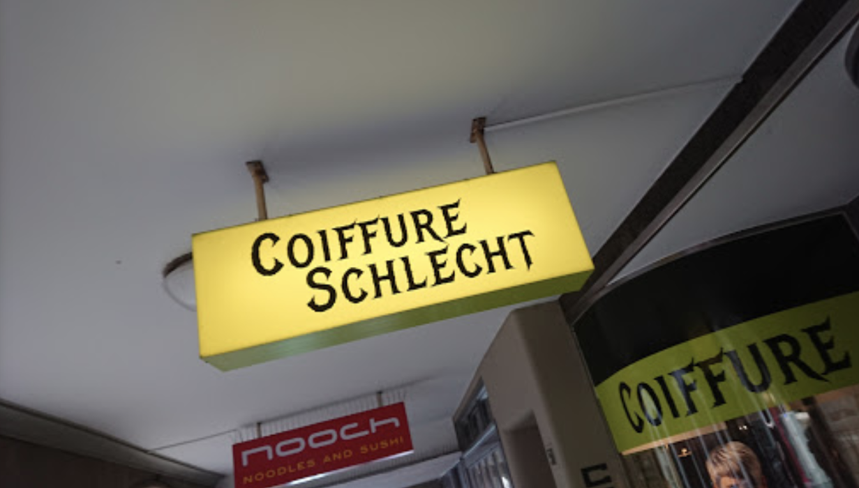 Coiffure Schlecht, Aarbergergasse in Bern