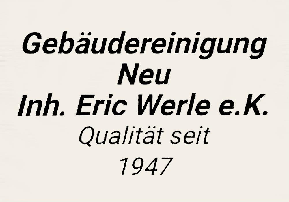 Gebäudereinigung Neu Inh. Eric Werle e.K.
