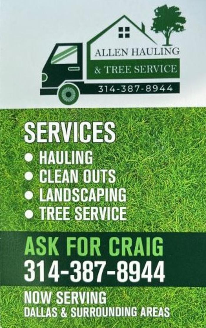 Allen's Hauling & Landscaping - McKinney, TX