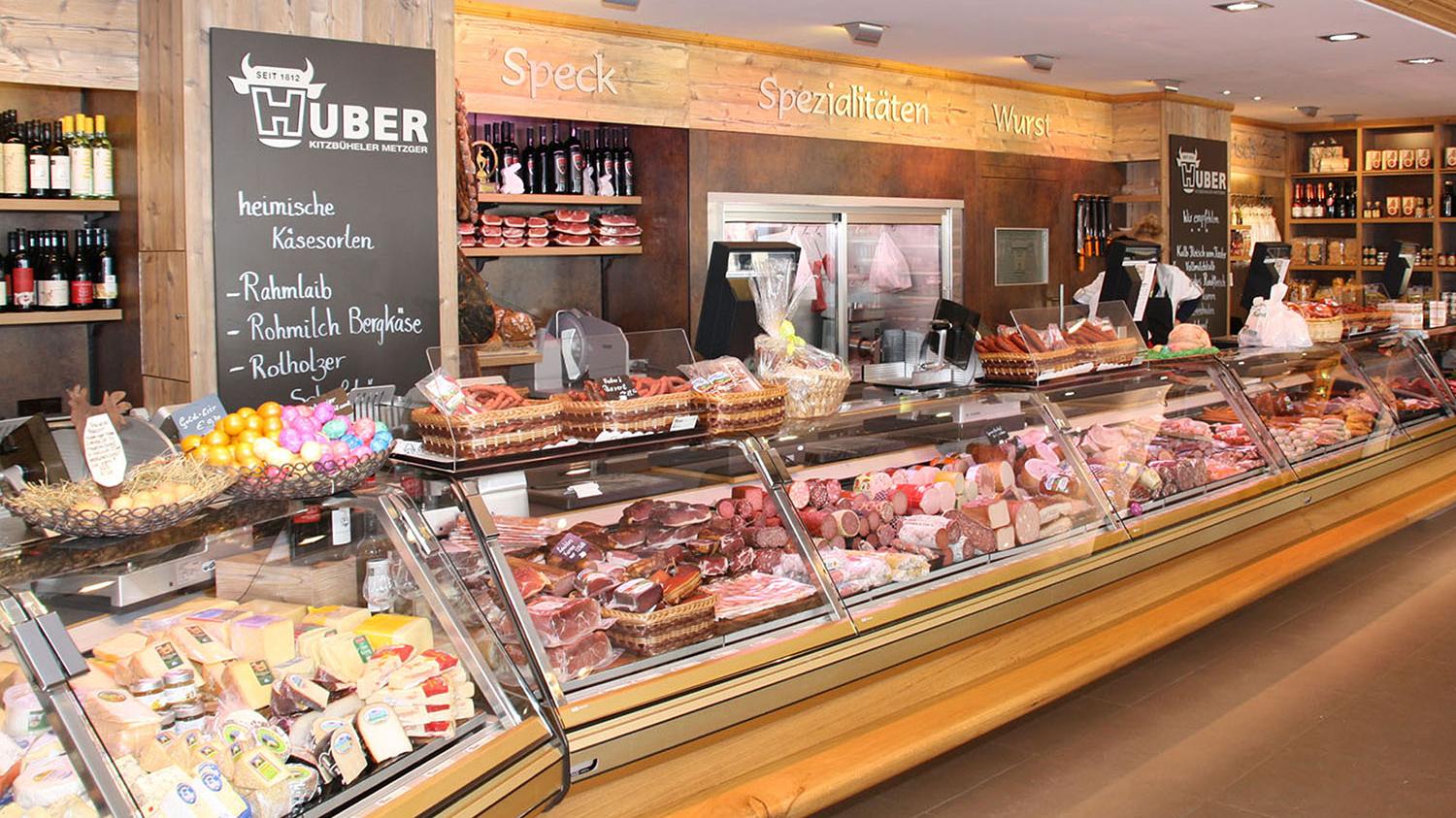 Metzgerei Huber, Bichlstraße in Kitzbühel