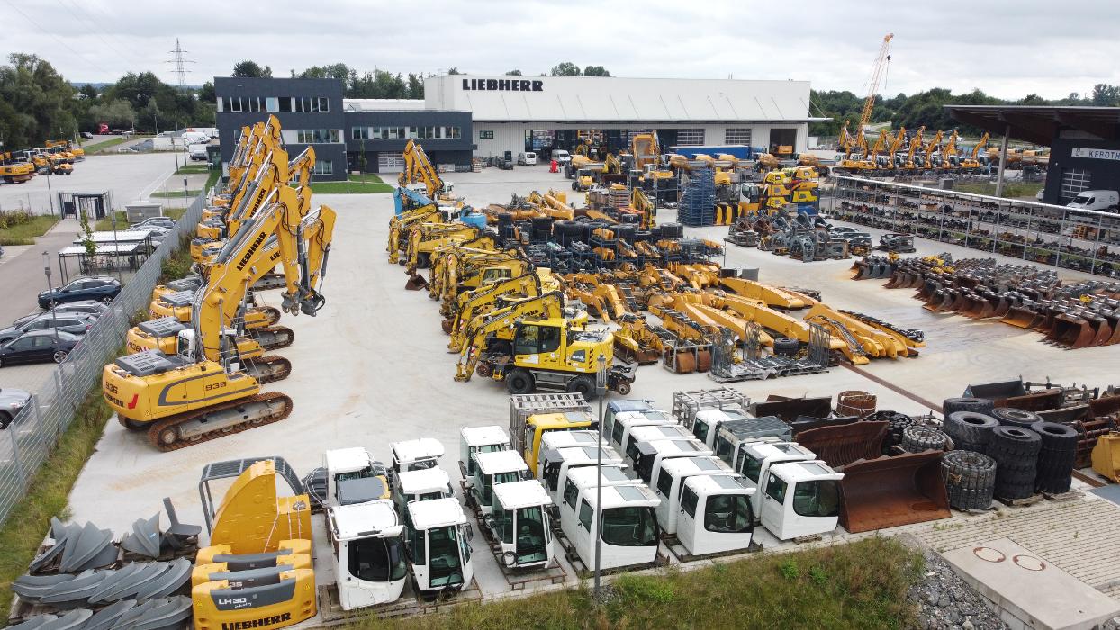 Liebherr-Baumaschinen Vertriebs-und Service GmbH, Robert-Bosch-Straße in Dettingen an der Iller