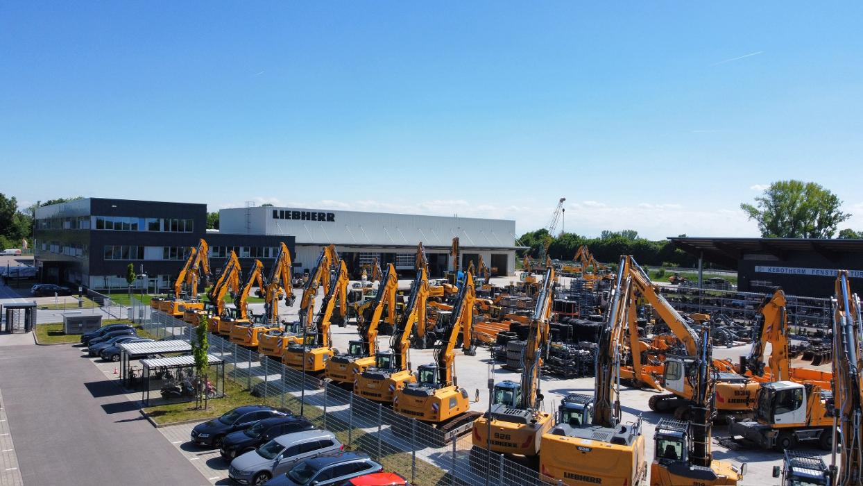 Liebherr-Baumaschinen Vertriebs-und Service GmbH, Robert-Bosch-Straße in Dettingen an der Iller