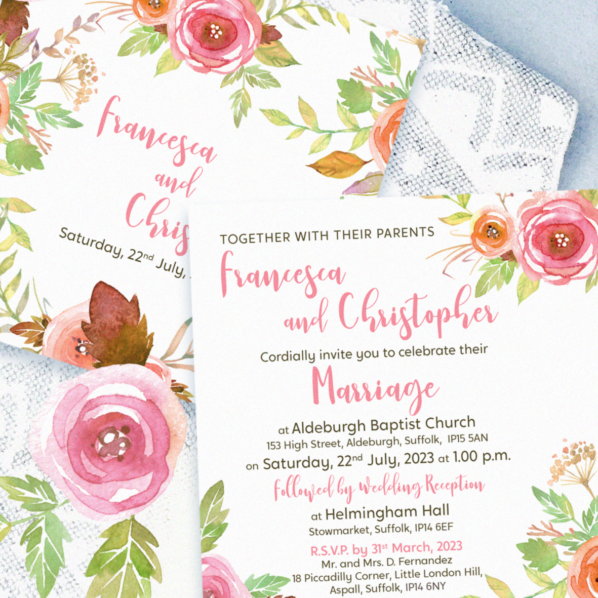Wedding Stationery Design