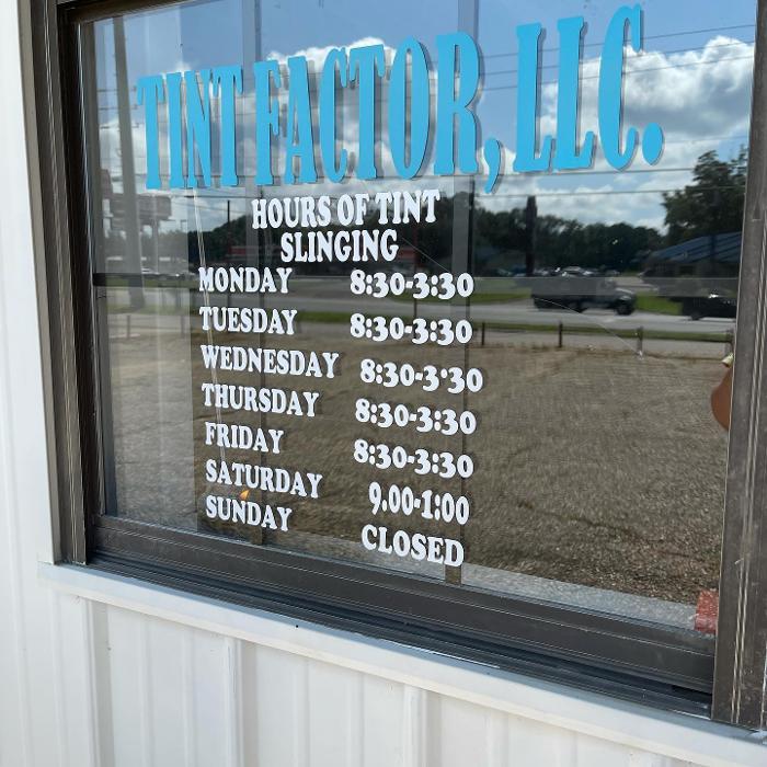 Tint Factor, LLC - Wetumpka, AL