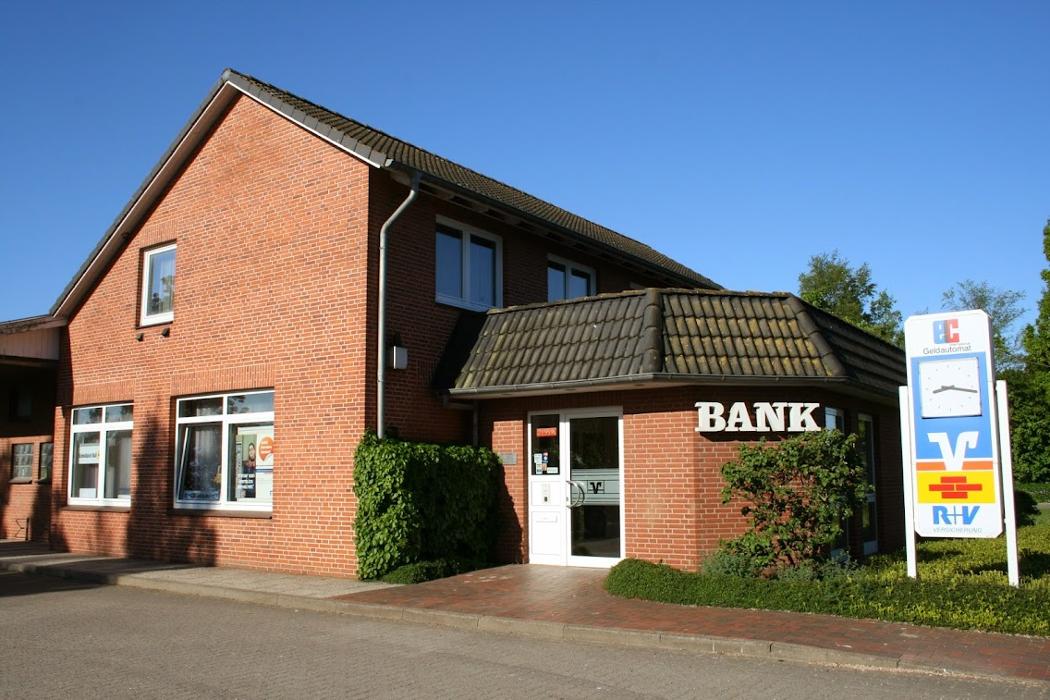 Beratungszentrum Kleinjörl, VR Bank Schleswig-Holstein Mitte eG, Niederlassung Raiffeisenbank Handewitt, Raiffeisenstraße in Süderhackstedt