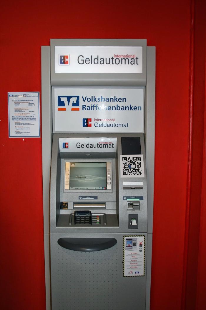 VR Bank Schleswig-Holstein Mitte eG, Geldautomat - Niederlassung Raiffeisenbank Handewitt, Scandinavian-Park in Handewitt