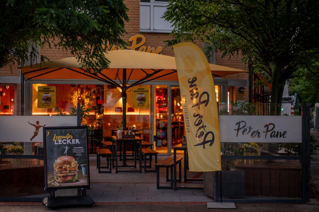 PETER PANE Burgergrill & Bar, Witts Allee in Hamburg
