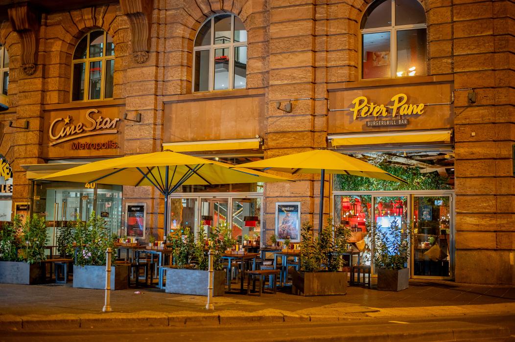 PETER PANE Burgergrill & Bar, Eschenheimer Anlage in Frankfurt am Main
