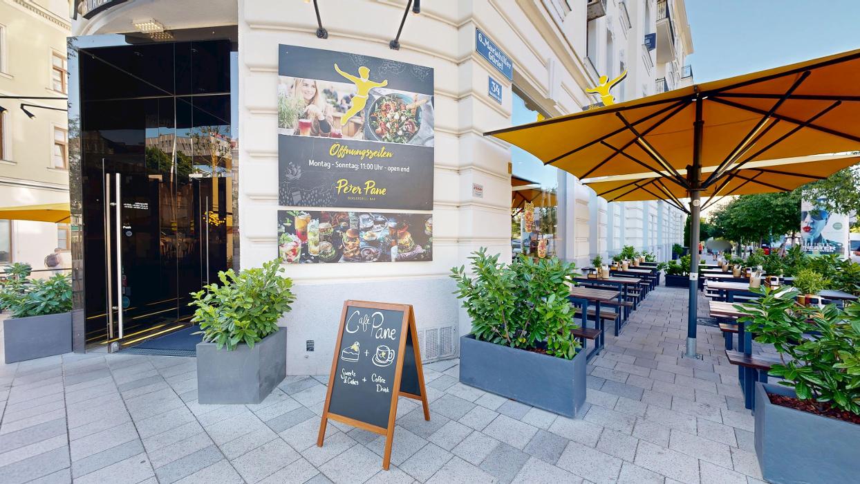 PETER PANE Burgergrill & Bar, Mariahilfer Straße in Wien