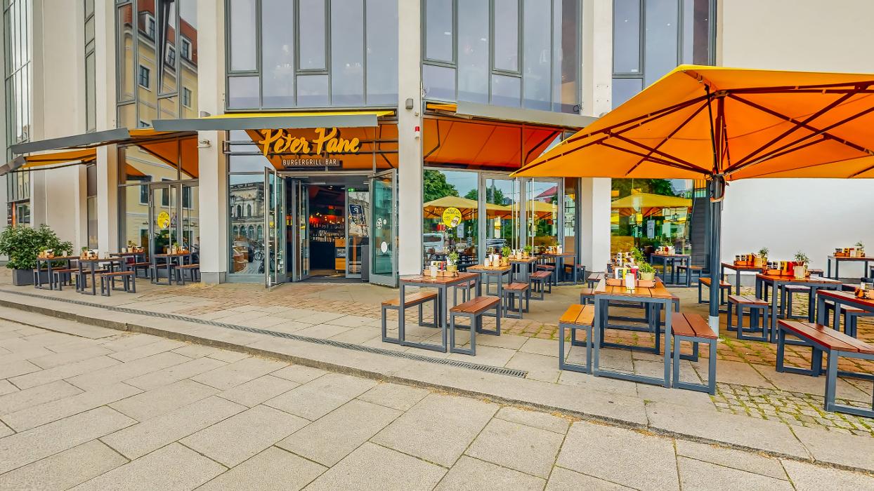 PETER PANE Burgergrill & Bar, Kleine Brüdergasse in Dresden