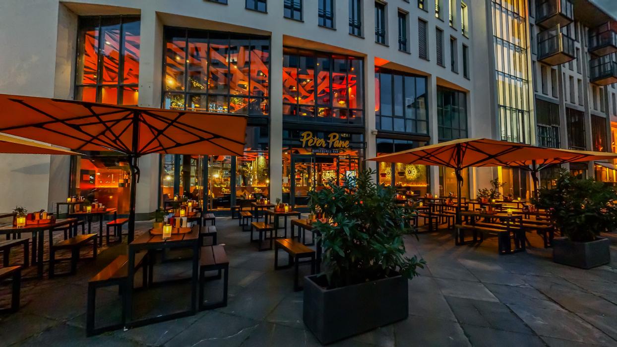 PETER PANE Burgergrill & Bar, Kleine Brüdergasse in Dresden