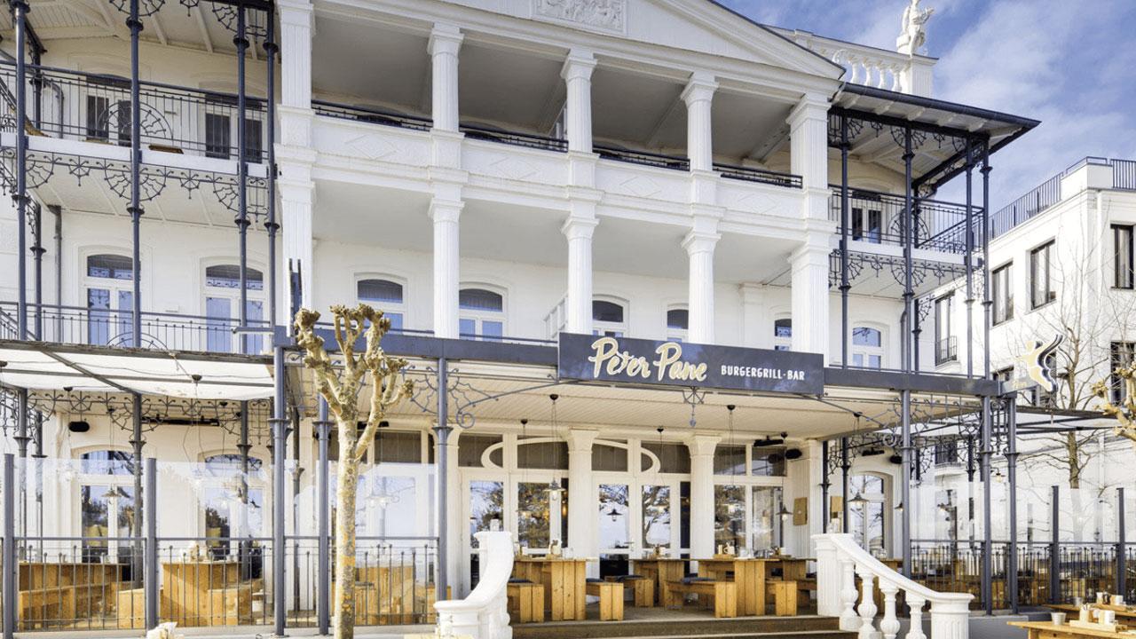 Dünenhaus Binz, Strandpromenade in Binz