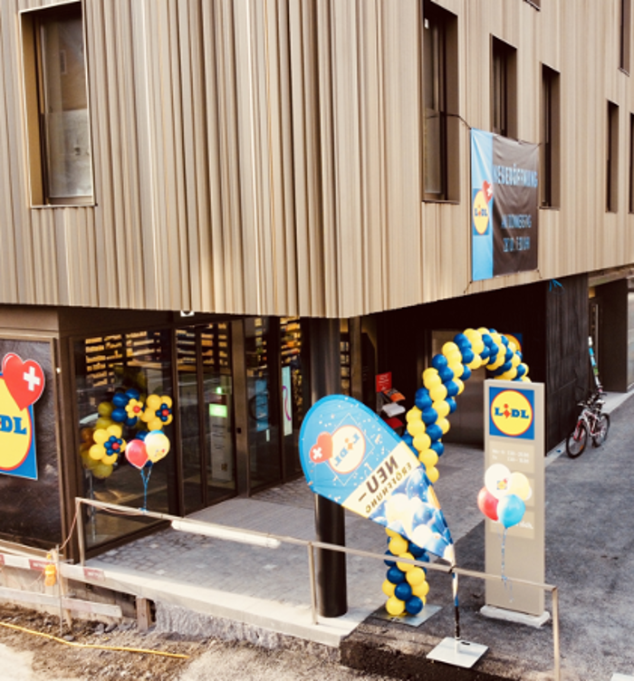 Lidl Schweiz, Obere Bahnhofstrasse in Rapperswil-Jona