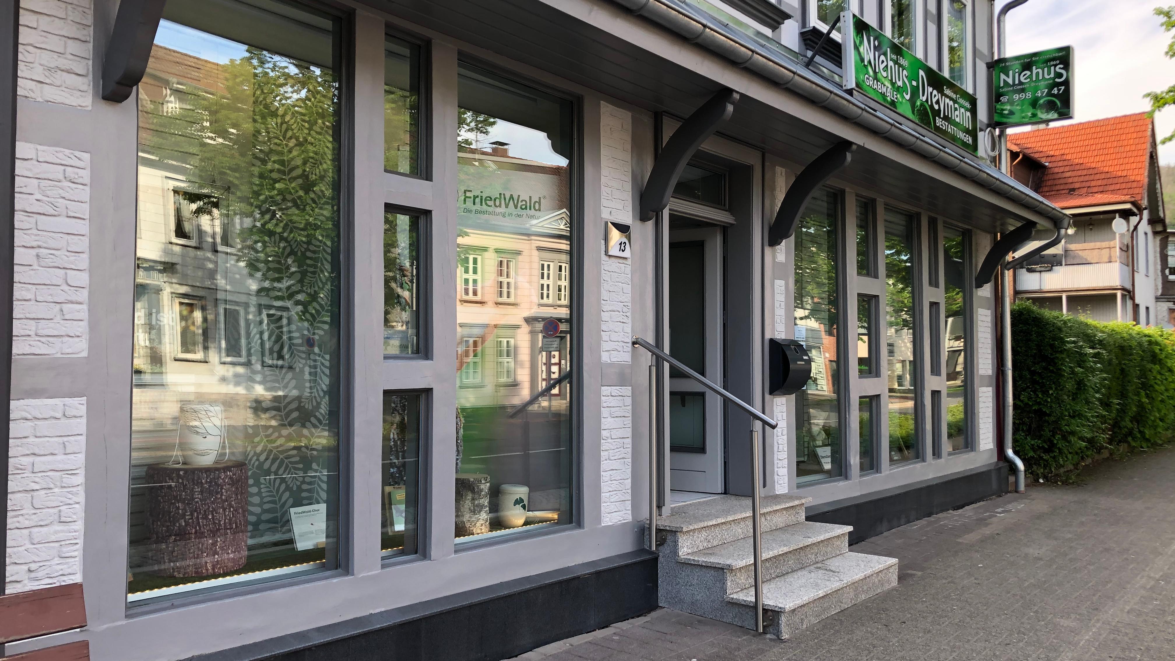Niehus Bestattungen Inh. Sabine Ciossek-Dreymann, Wissmannstraße in Bad Lauterberg im Harz