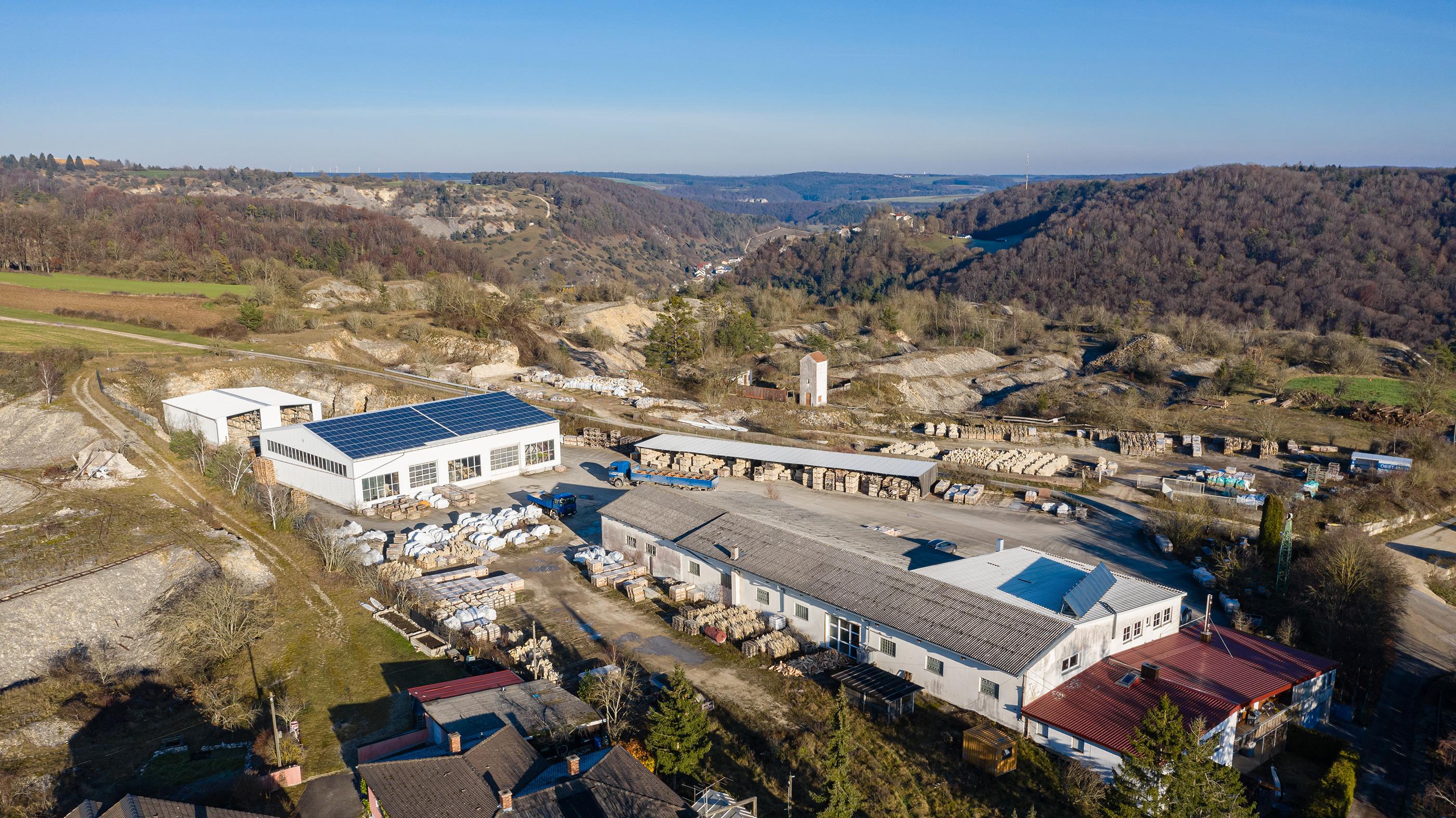 SoNat Solnhofener Platten Werk, Mühlheimer Berg in Mörnsheim