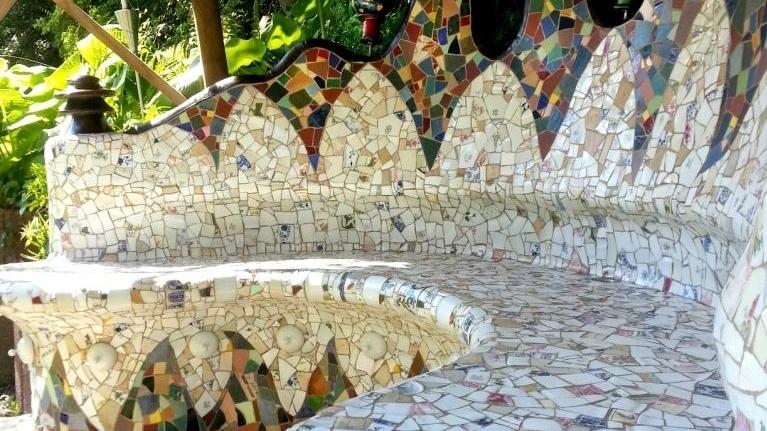 MosaicMetalArt, Bergwerkstraße in Peißenberg